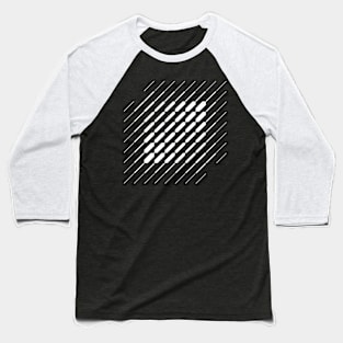 squares design Baseball T-Shirt